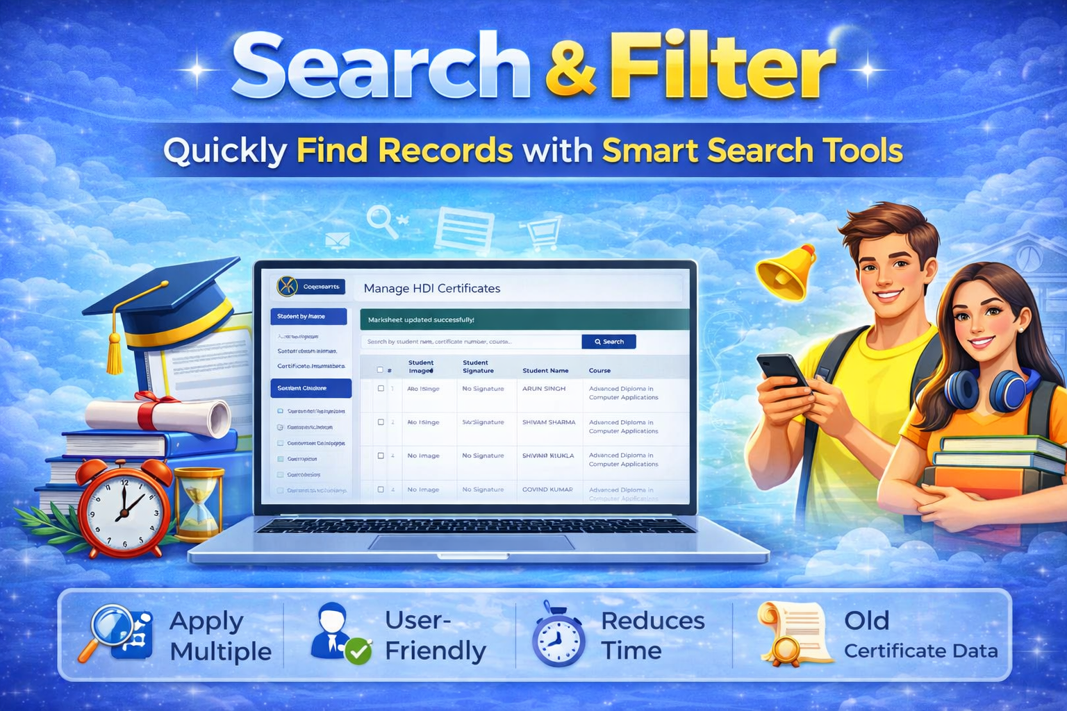 Search & Filter