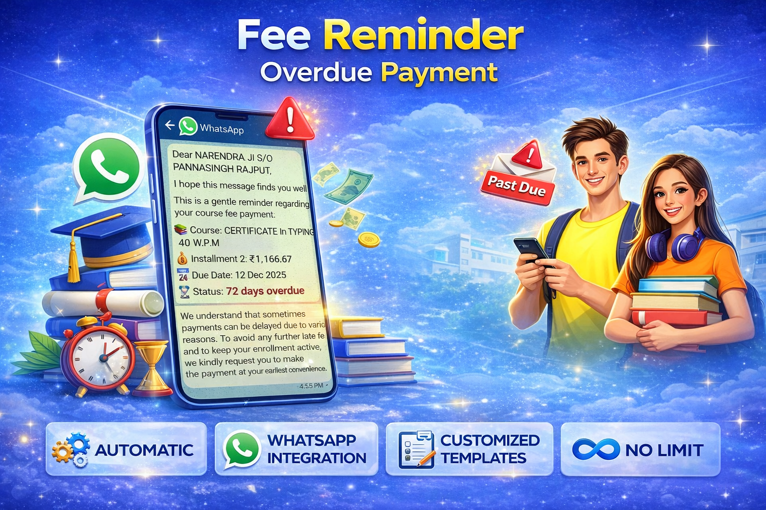 Fee Reminder – Overdue Payment