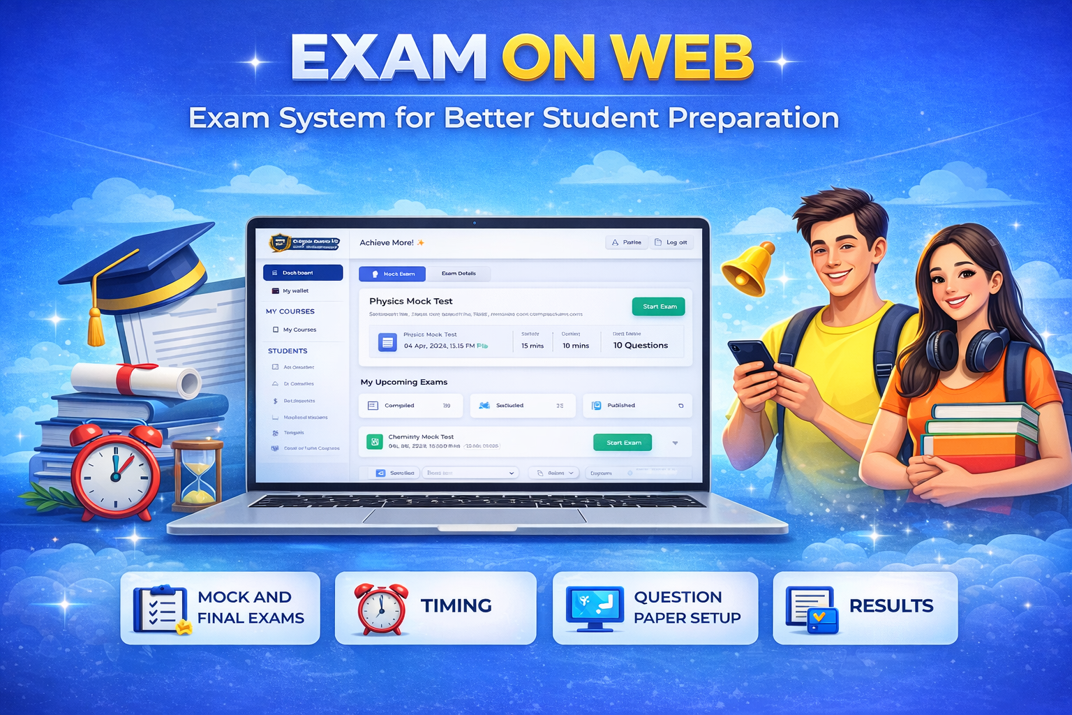 Exam on Web