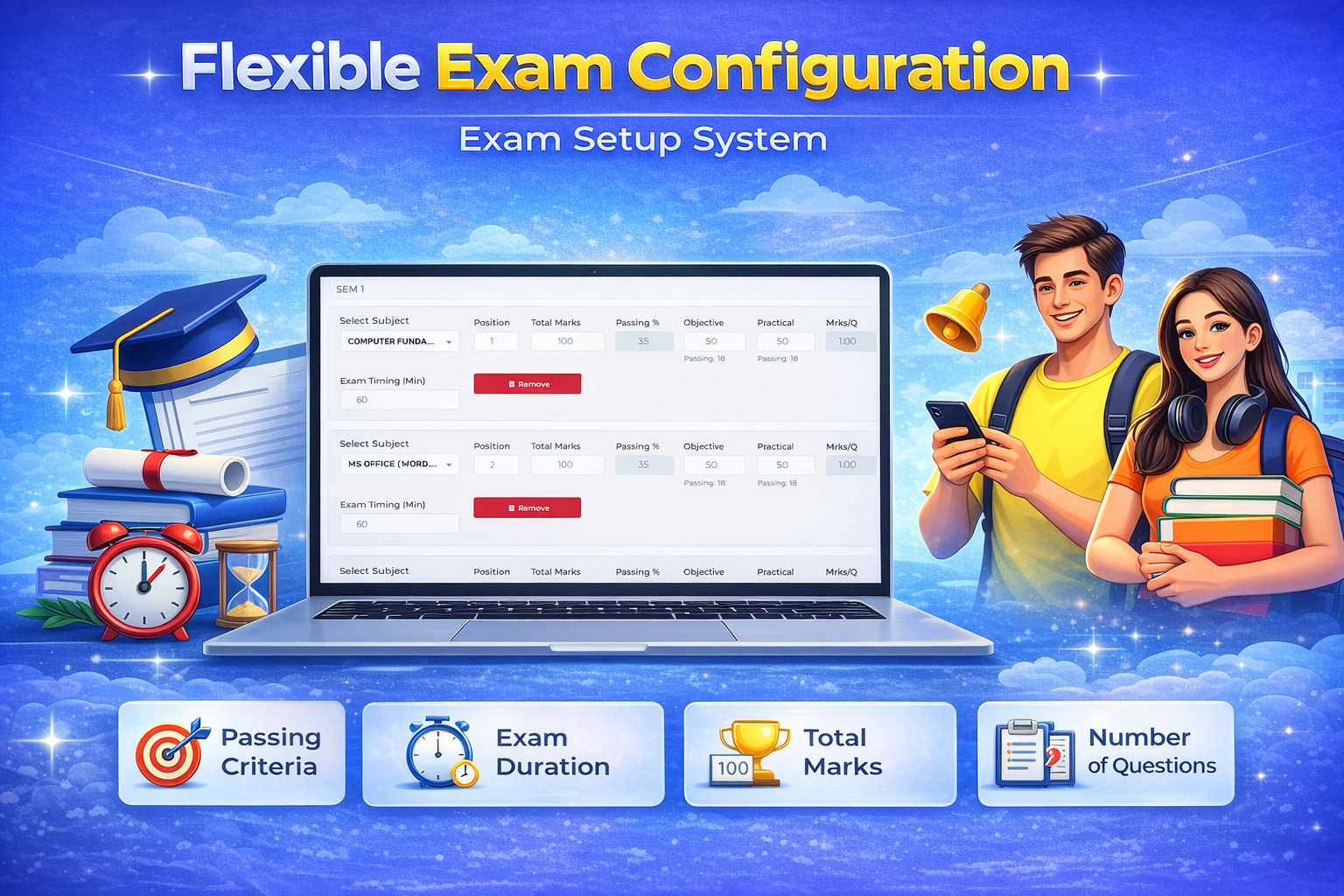 Flexible Exam Configuration