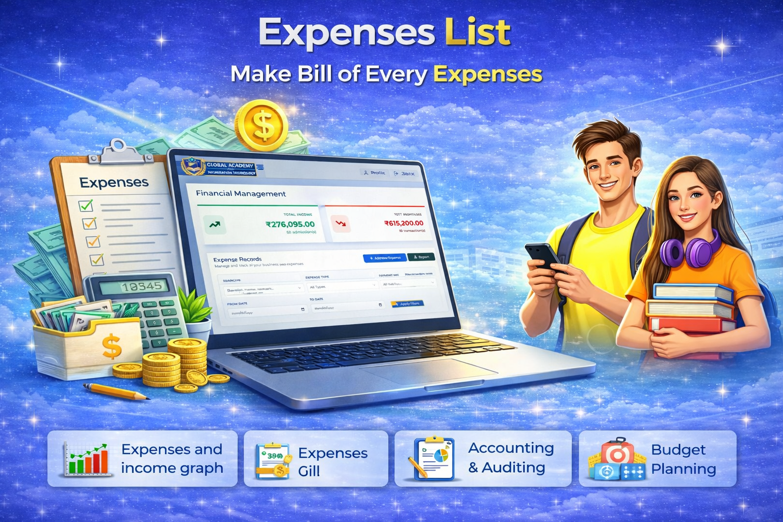 Expenses List