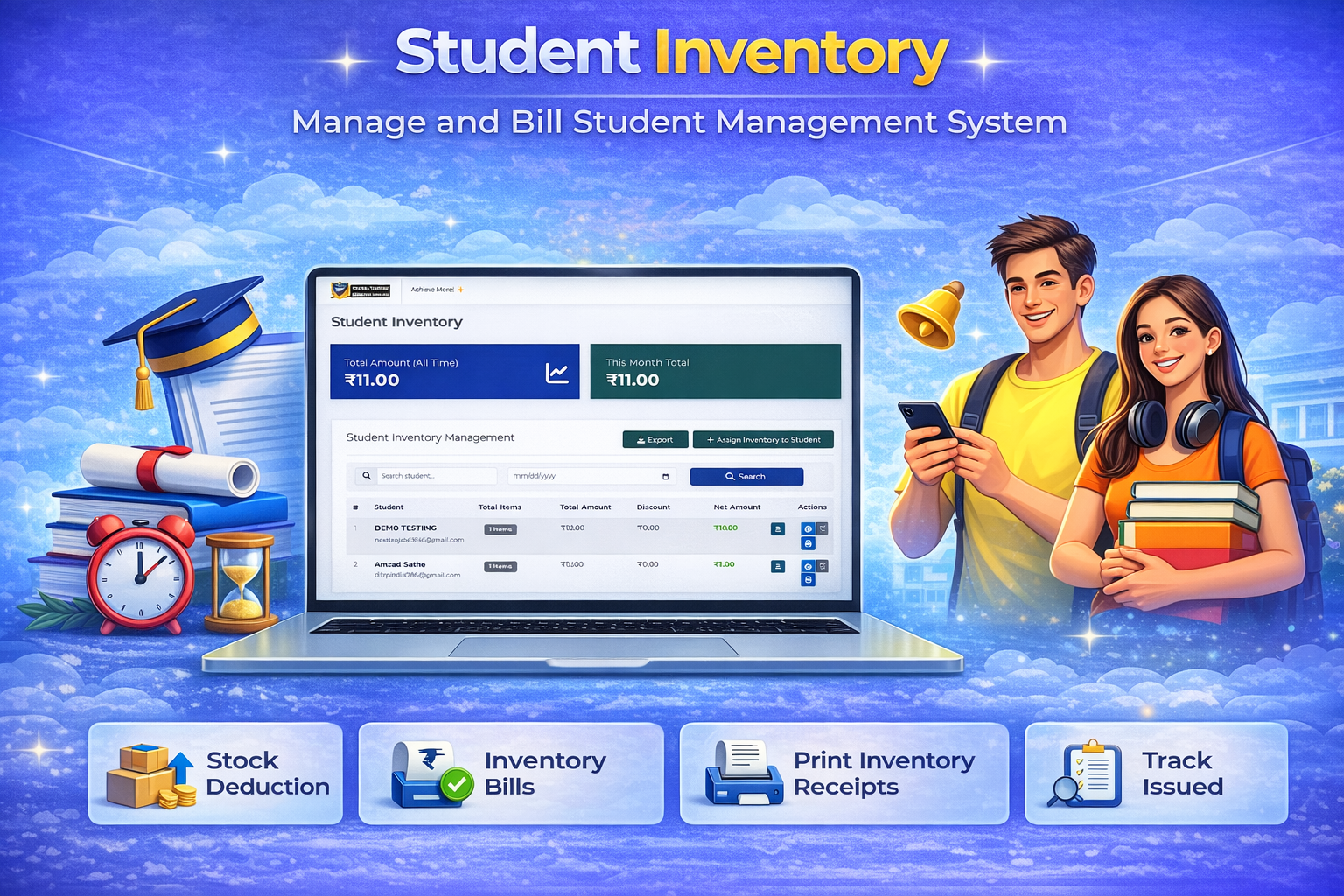 Student Inventory – Manage And Bill