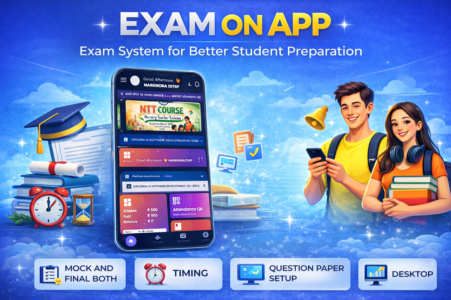 Exam on App